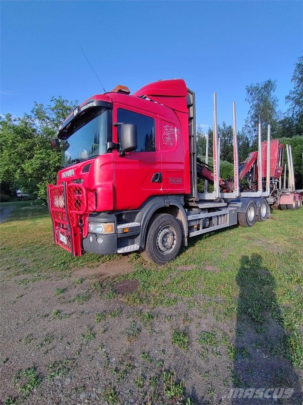 Scania R620 6x4 Лісовози