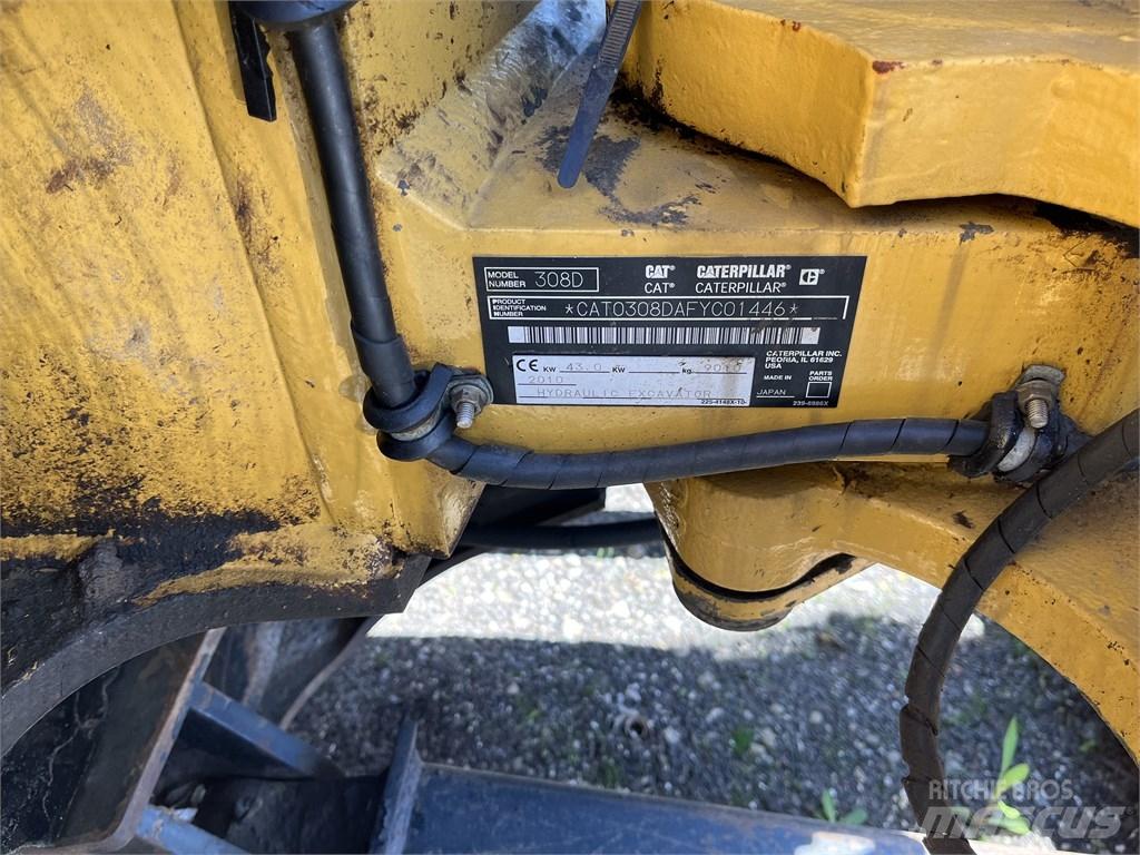 CAT 308 D Середні екскаватори 7т. - 12т.