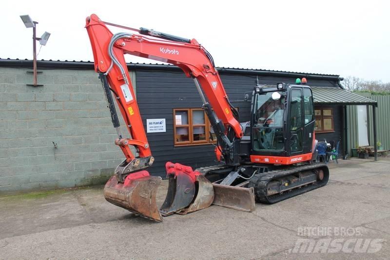 Kubota KX 080-4 Середні екскаватори 7т. - 12т.
