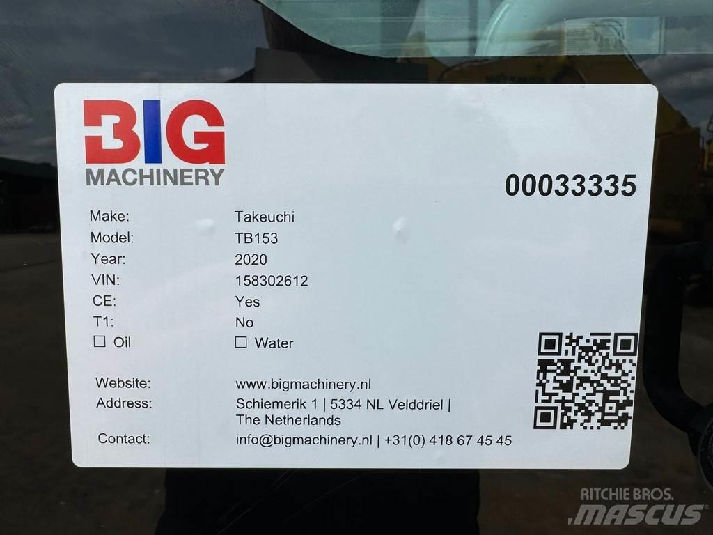 Takeuchi TB153 Спеціальні екскаватори