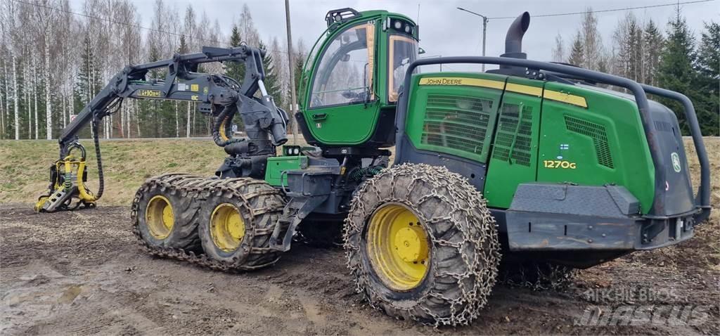John Deere 1270G Харвестери
