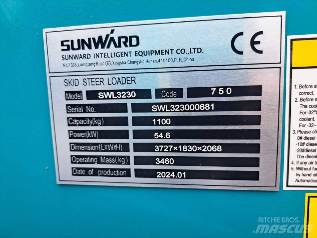 Sunward SWL 3230 Міні-навантажувачі