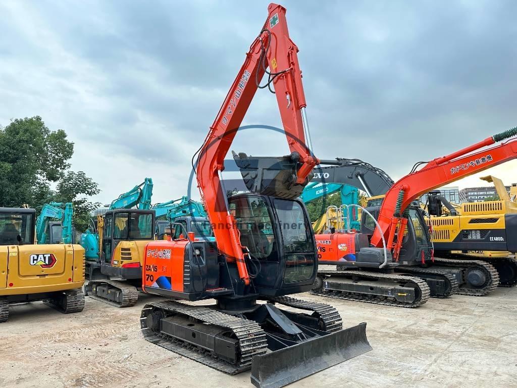 Hitachi ZX 70 Міні-екскаватори < 7т