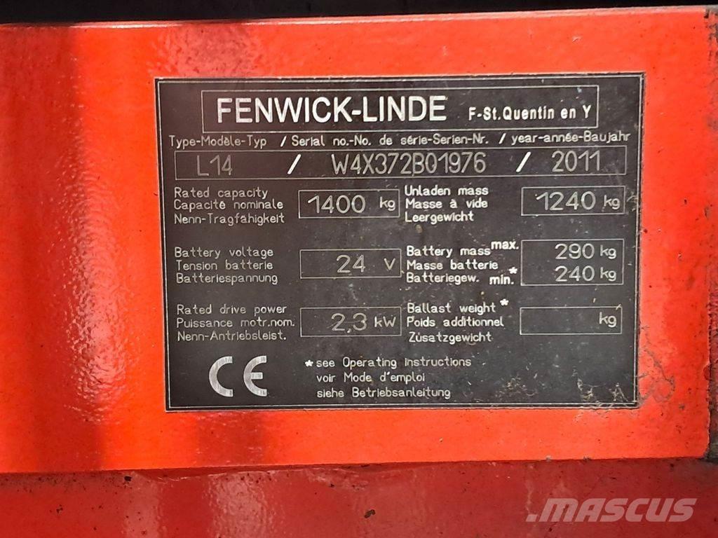 Linde L14 Ручний візок