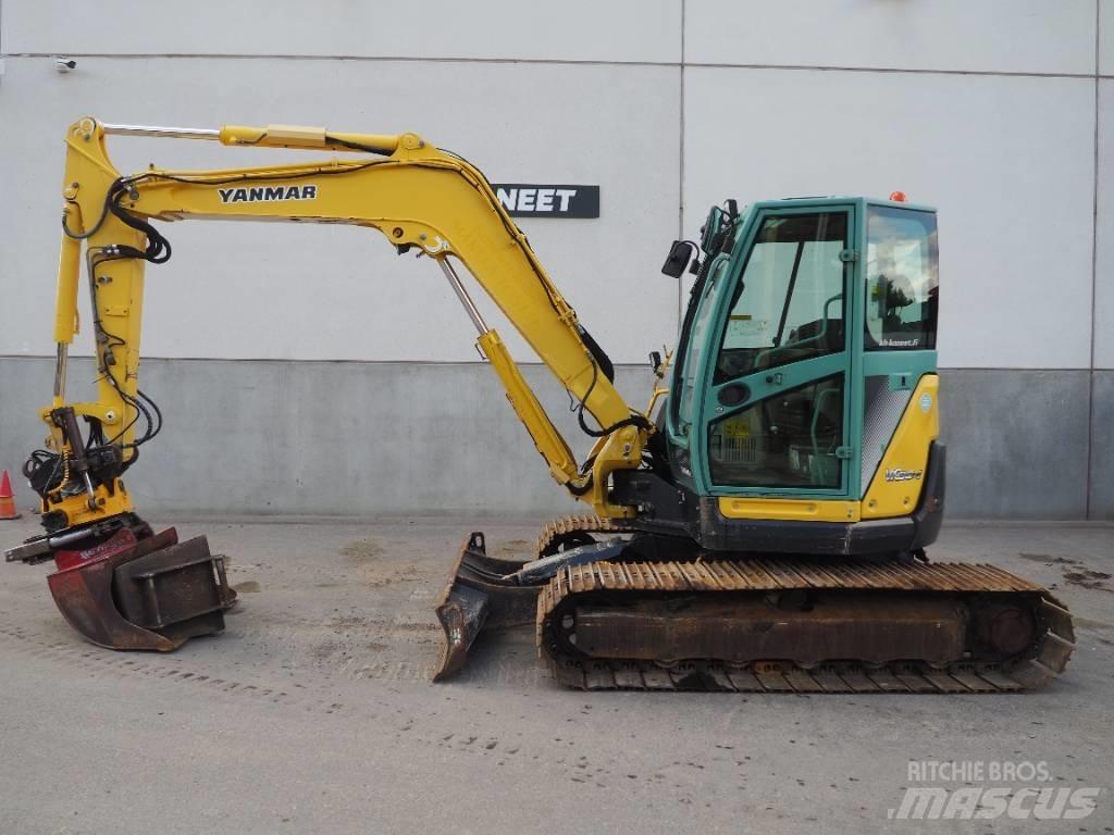 Yanmar Vio 80 Середні екскаватори 7т. - 12т.