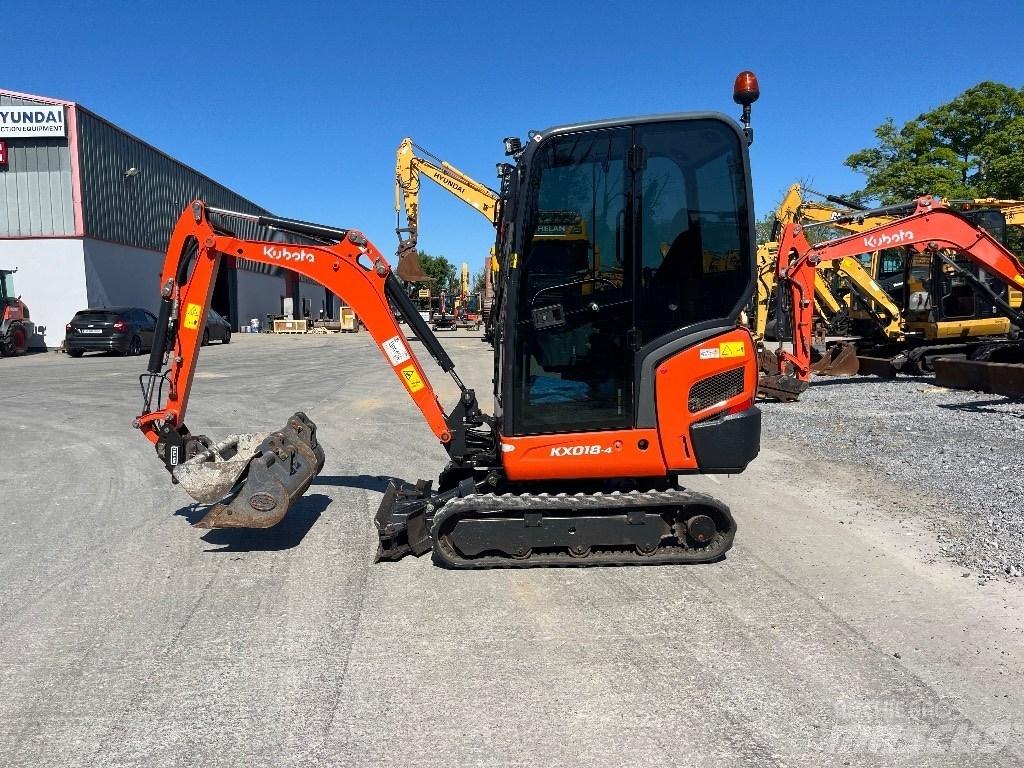 Kubota KX 018-4 Міні-екскаватори < 7т