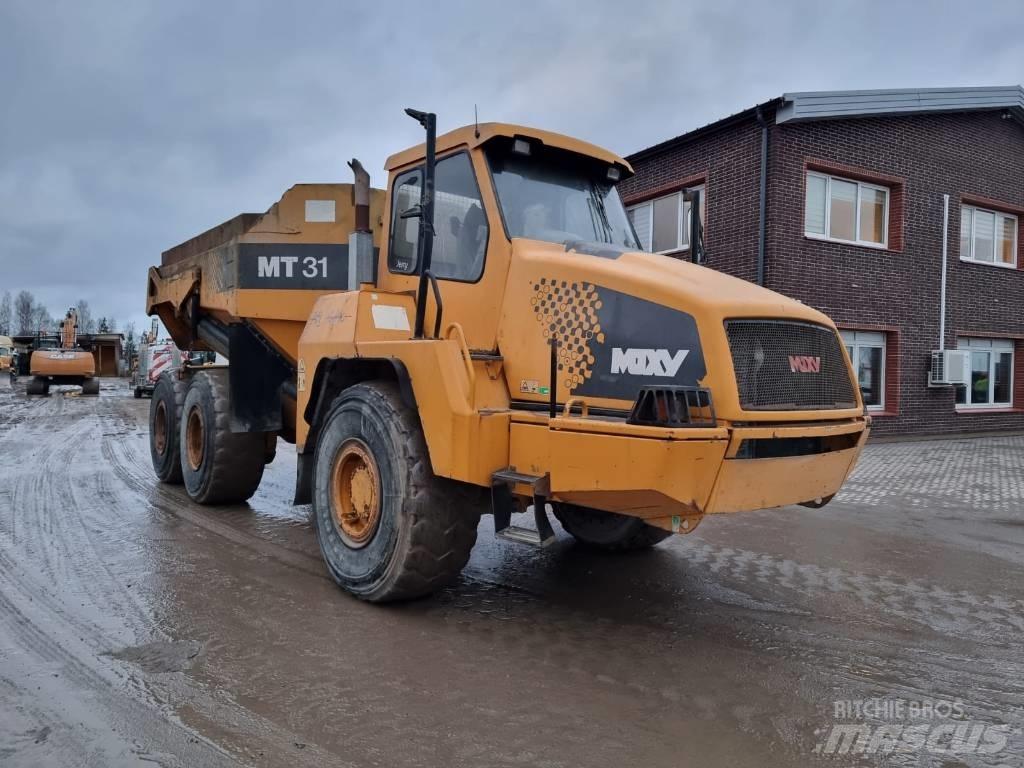 Moxy MT 31 6x6 Зчленовані самоскиди