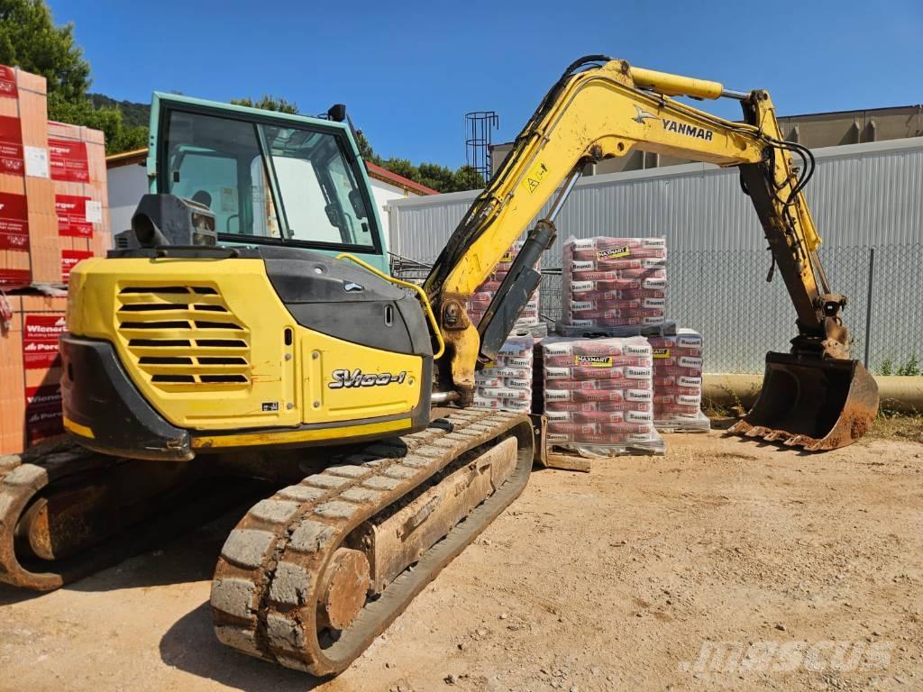 Yanmar SV 100-1 Середні екскаватори 7т. - 12т.