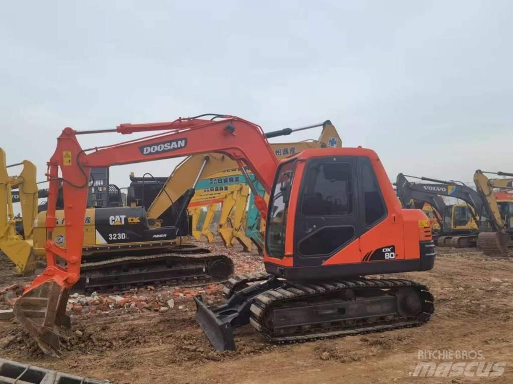 Doosan DX 80 Середні екскаватори 7т. - 12т.