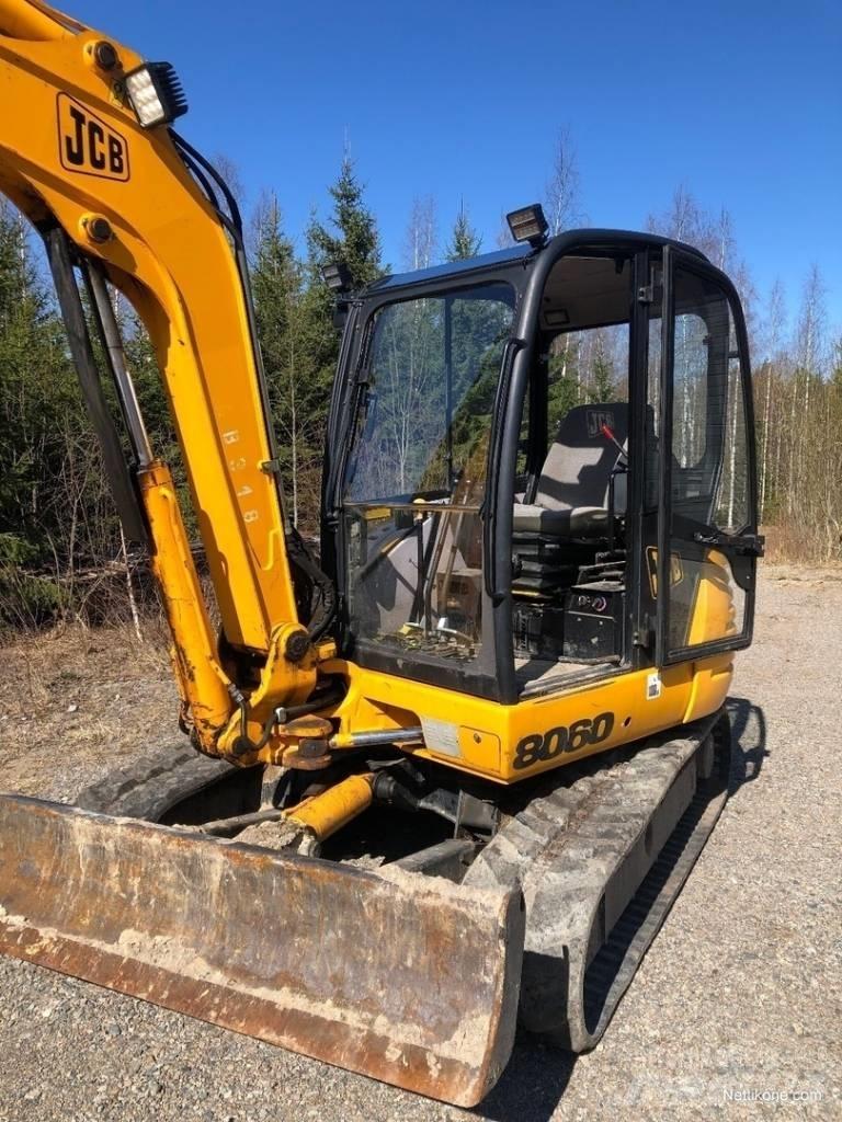 JCB 8060 Міні-екскаватори < 7т
