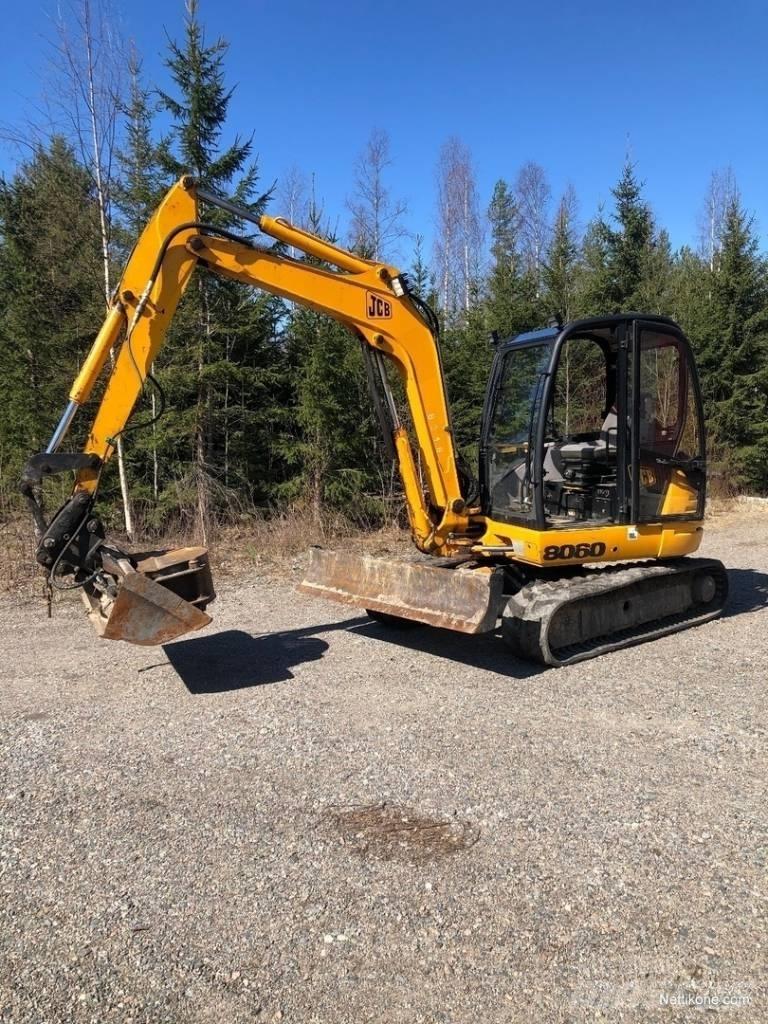 JCB 8060 Міні-екскаватори < 7т