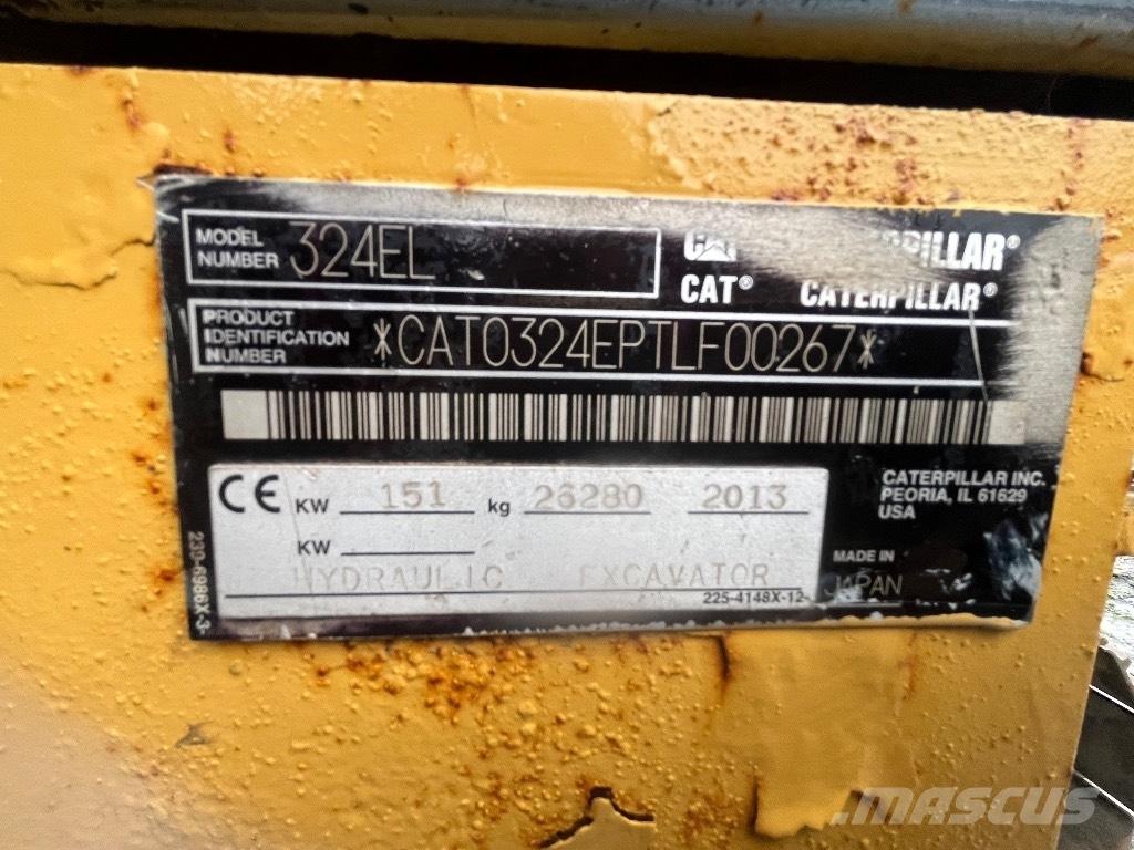 CAT 324 E Гусеничні екскаватори