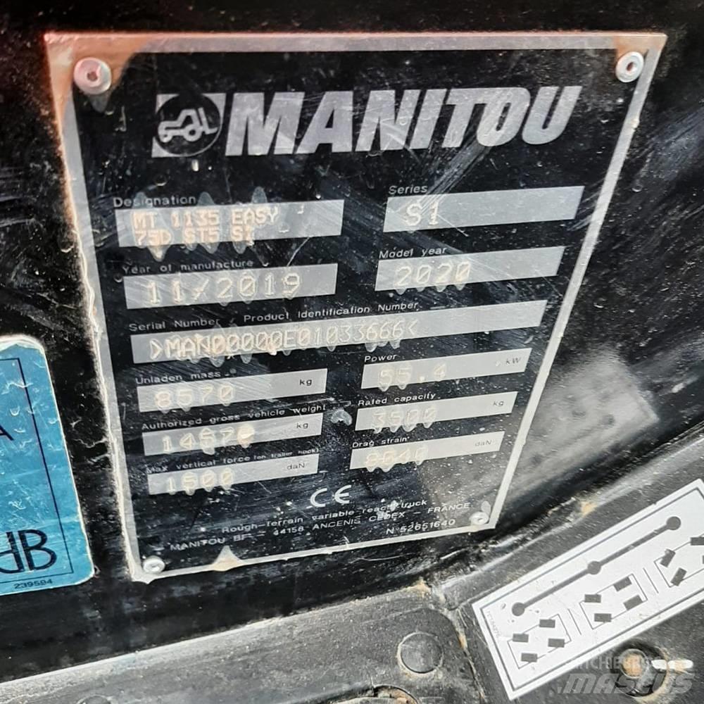 Manitou MT 1135 Телескопічні навантажувачі