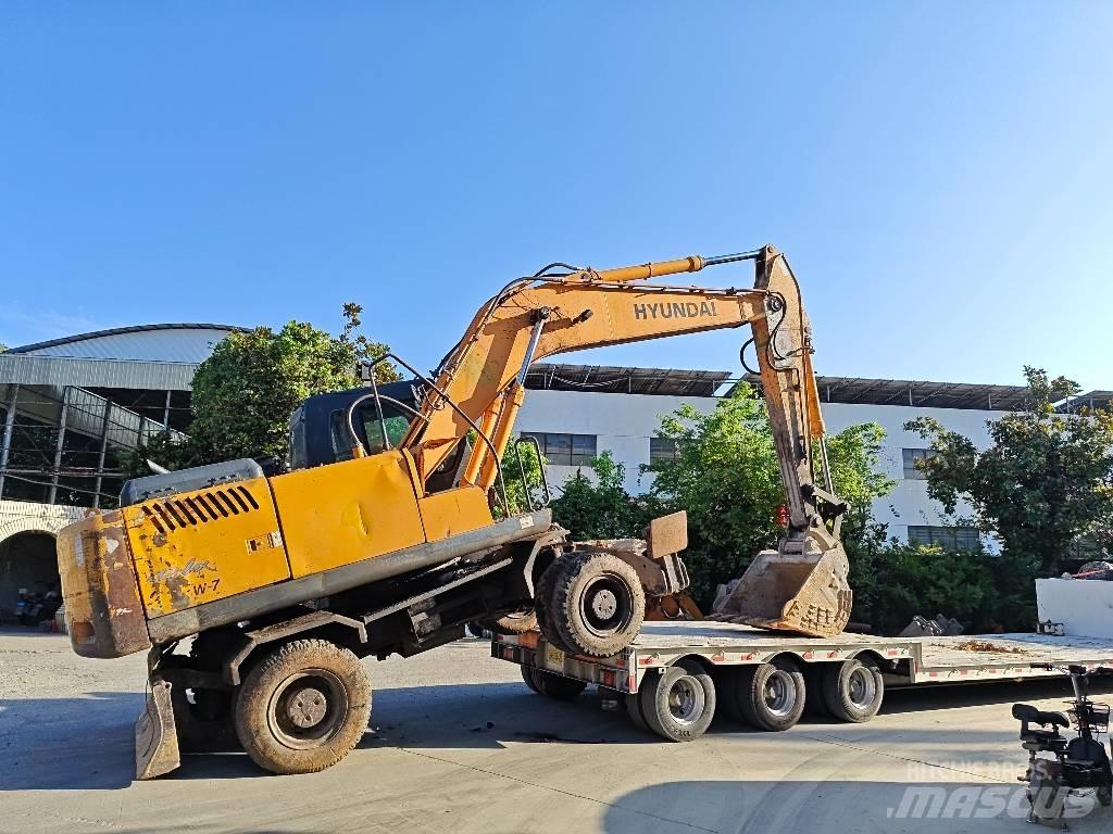 Hyundai Robex 210w-7 Колісні екскаватори