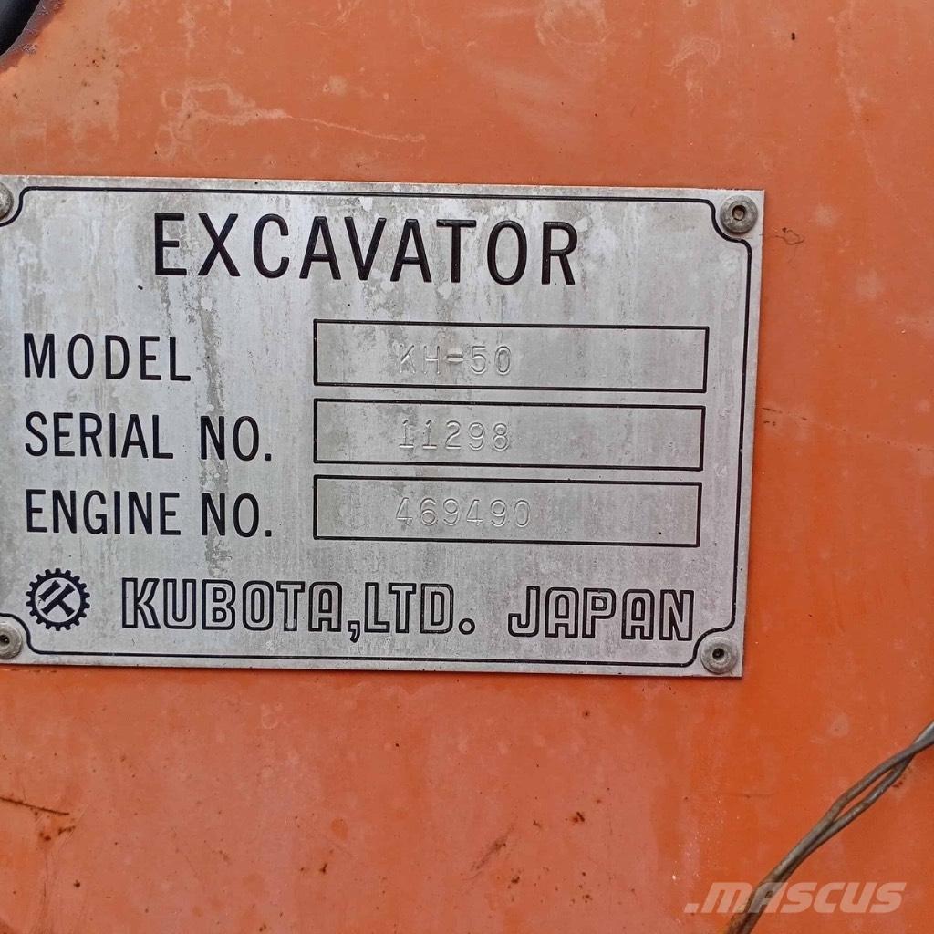 Kubota KH 50 Міні-екскаватори < 7т