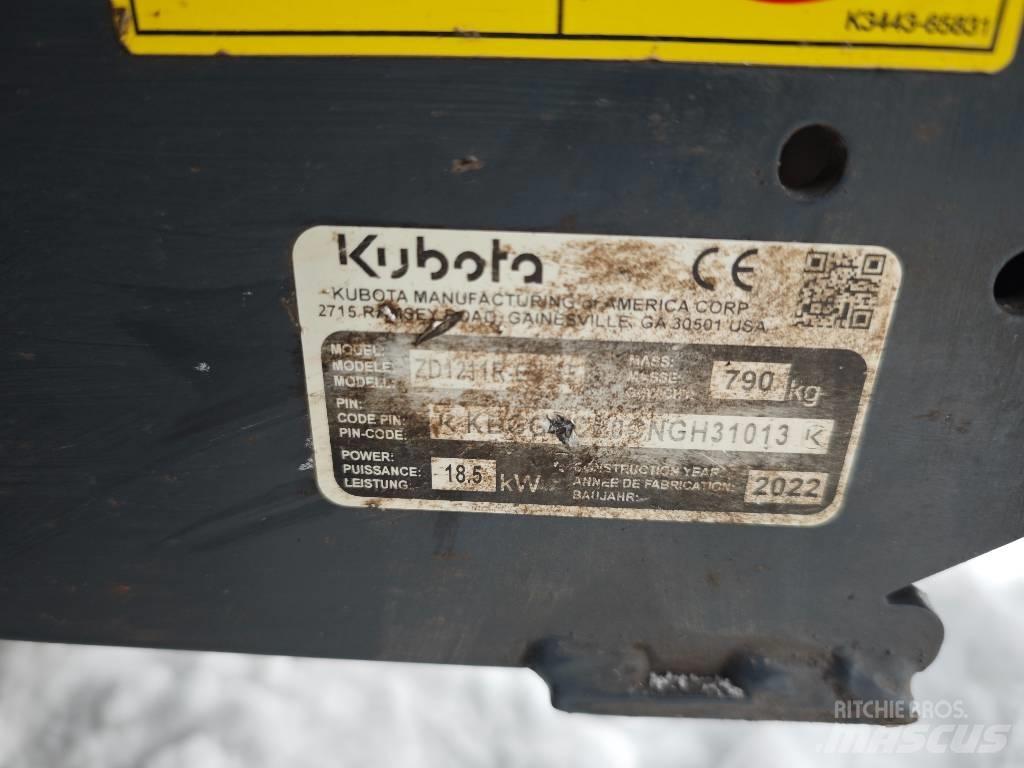Kubota ZD 1211 Самохідні газонокосарки