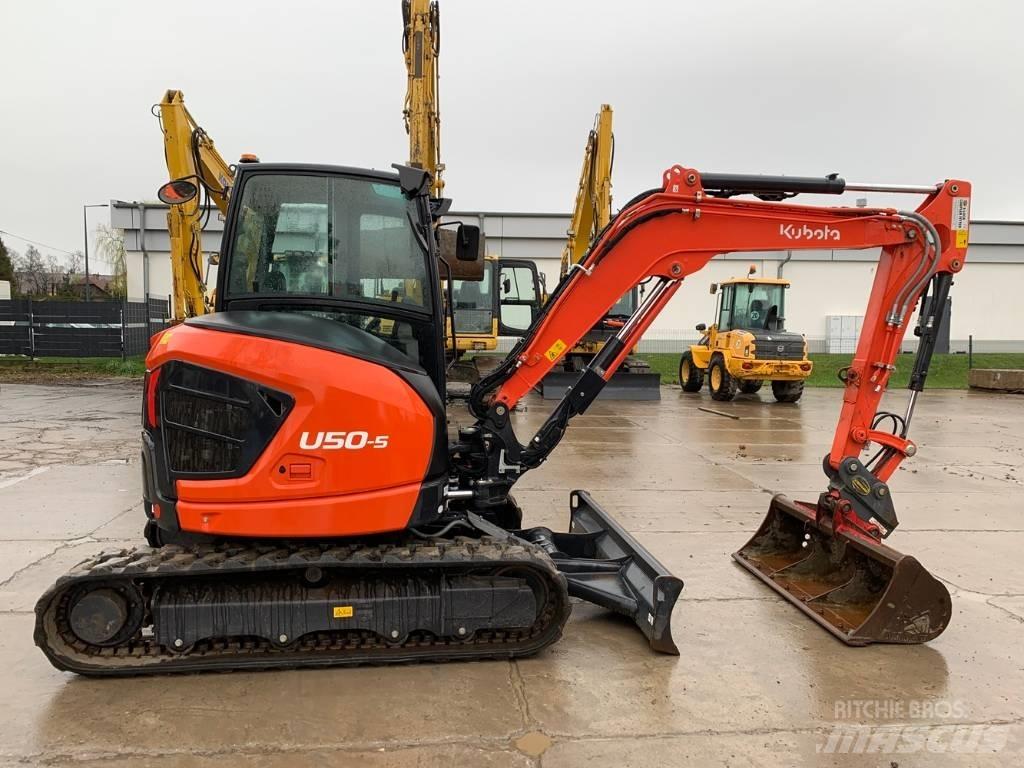 Kubota U50-5 Міні-екскаватори < 7т