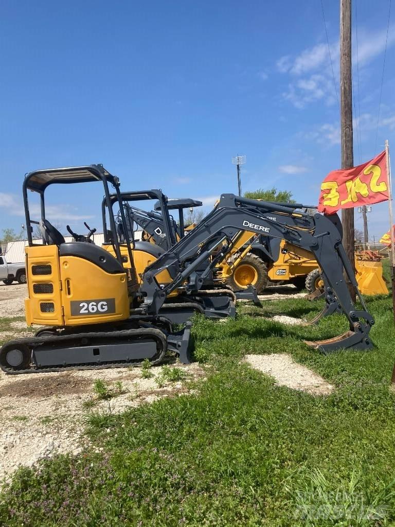 John Deere 26G Екскаватори для знесення споруд