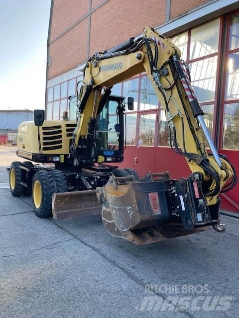 Yanmar B95W Колісні екскаватори