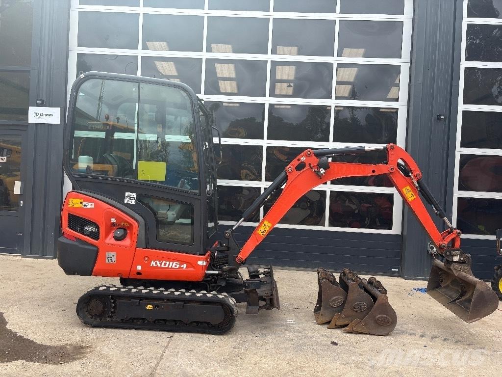 Kubota KX 016-4 Міні-екскаватори < 7т