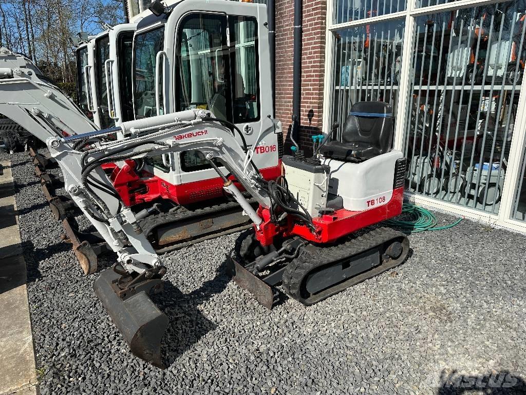 Takeuchi TB 108 Міні-екскаватори < 7т