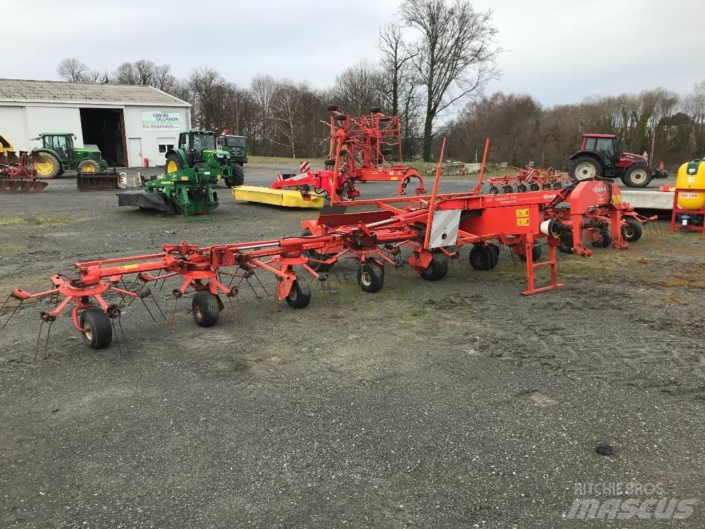 Kuhn GF 10601 TO Граблі і сінозворушувачі