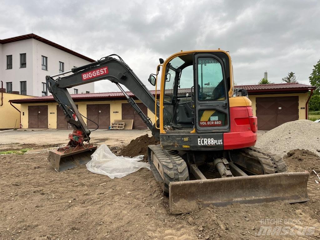 Volvo ECR 88 PLUS Середні екскаватори 7т. - 12т.