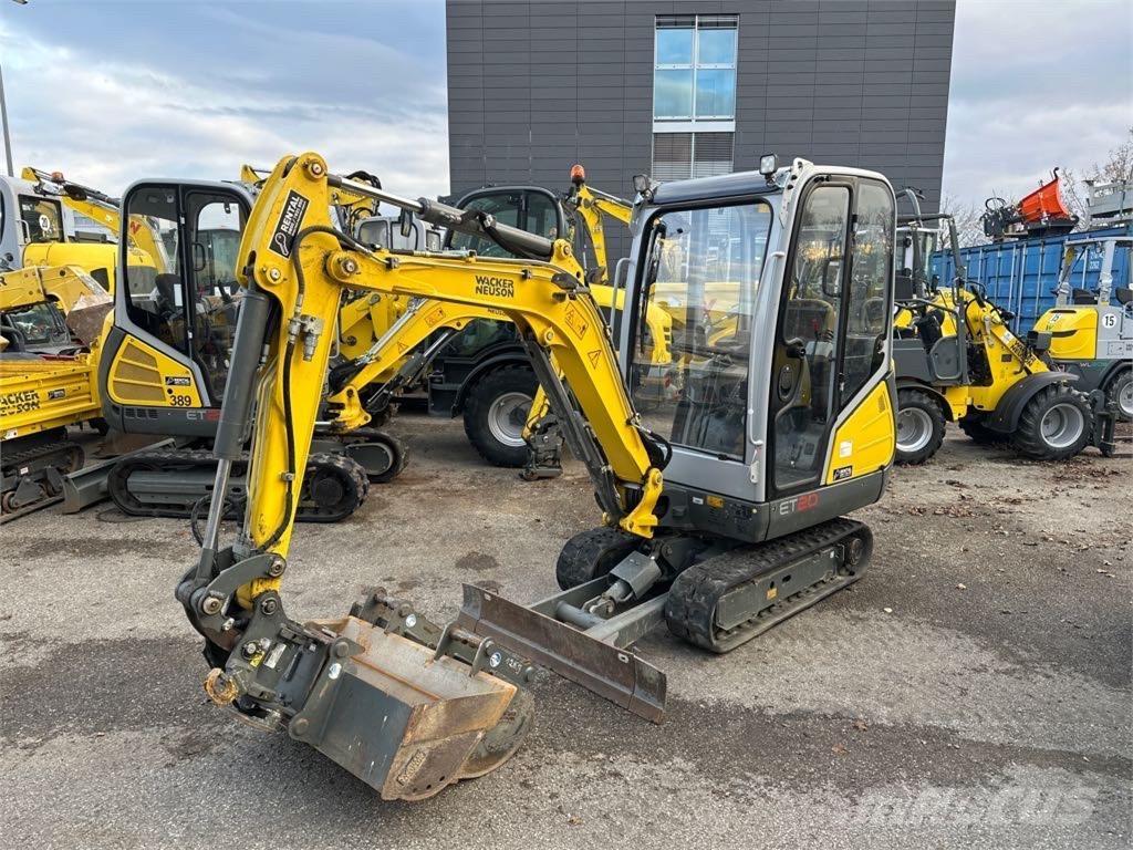 Wacker Neuson ET20 Crawler excavators