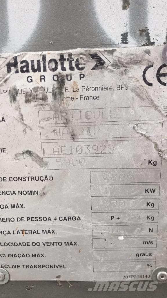 Haulotte HA 12 IP Колінчаті підйомники
