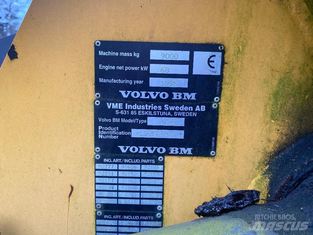 Volvo BM L 50 Багатофункціональне обладнання для вантажних і землекопальних робіт