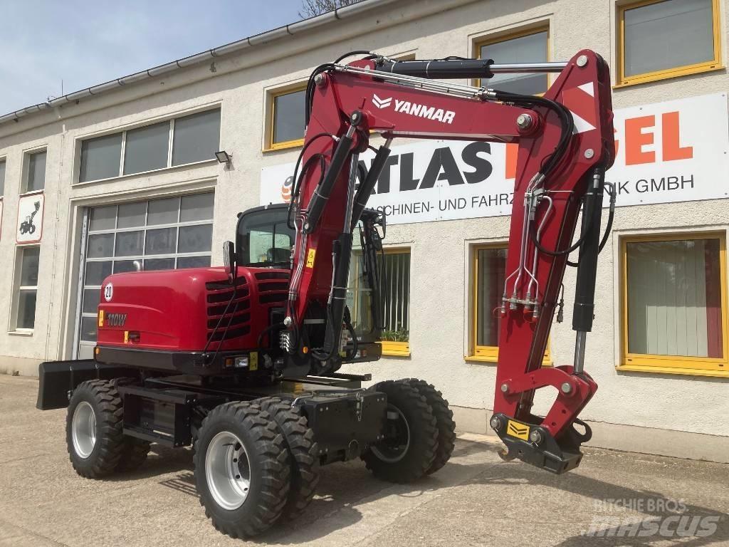 Yanmar B 110 W Колісні екскаватори