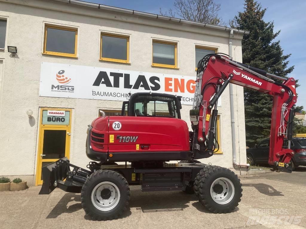 Yanmar B 110 W Колісні екскаватори