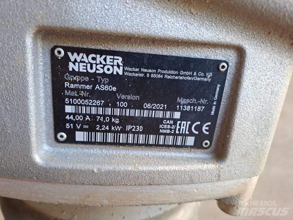 Wacker Neuson AS60e Трамбувальники