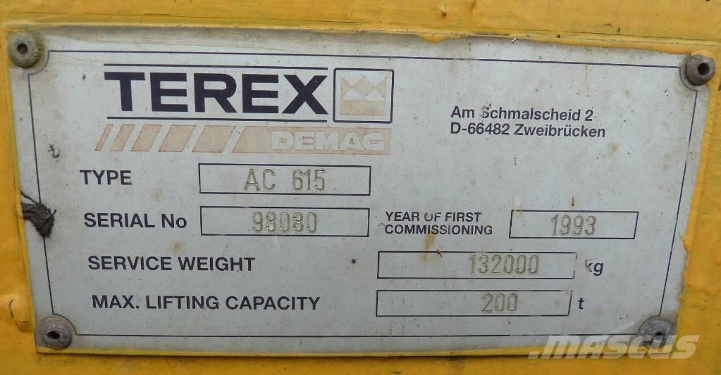 Demag AC 615 автокрани