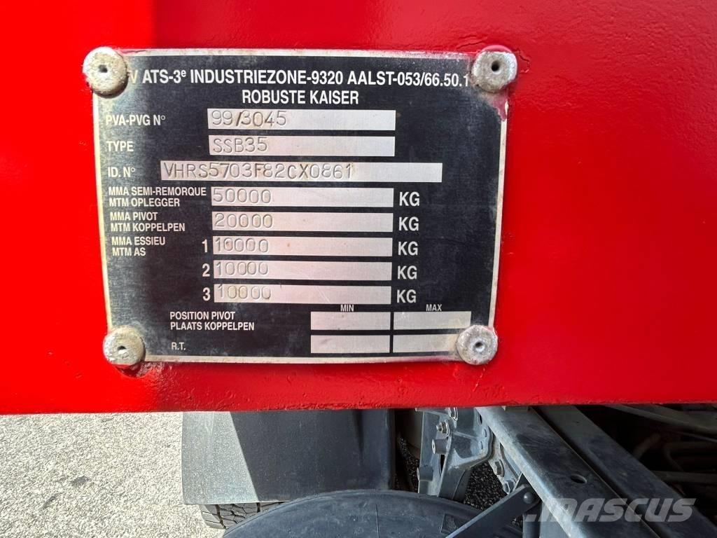 Kaiser SSB35 Низькорамні напівпричепи