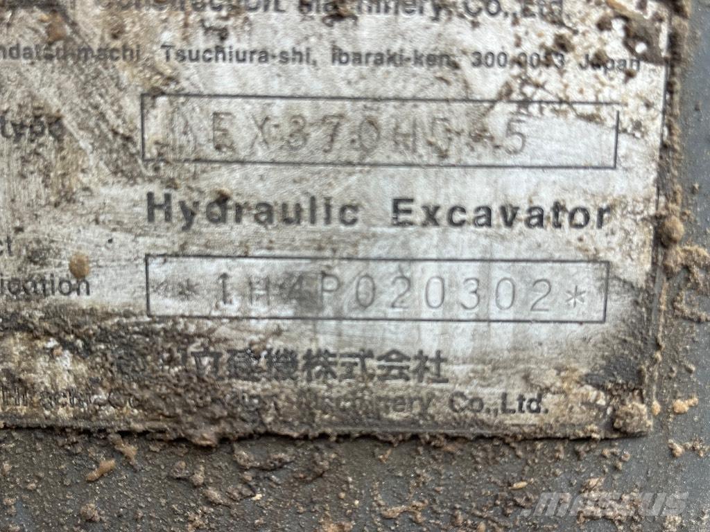 Hitachi Ex370-5 Гусеничні екскаватори