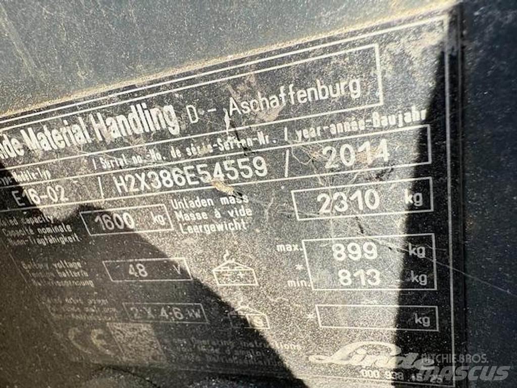 Linde E16-02 Інше