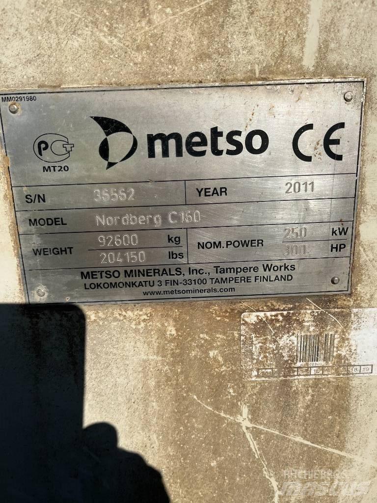 Metso C 160 Роздрібнювачі