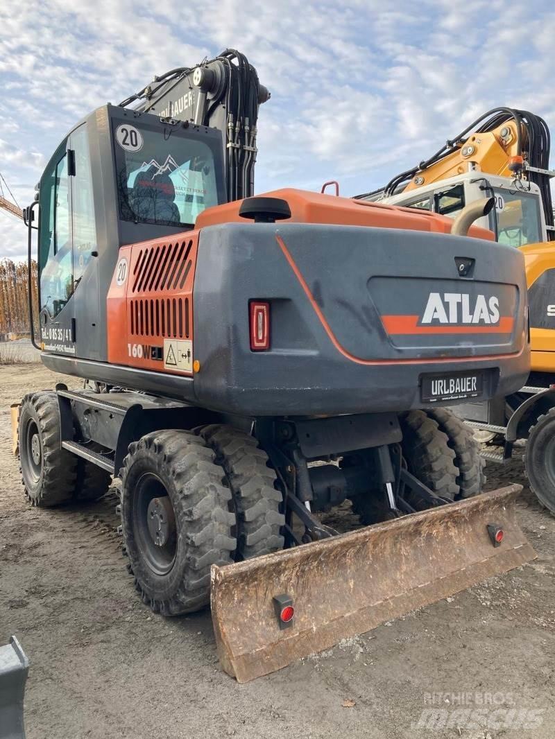 Atlas 160W Колісні екскаватори