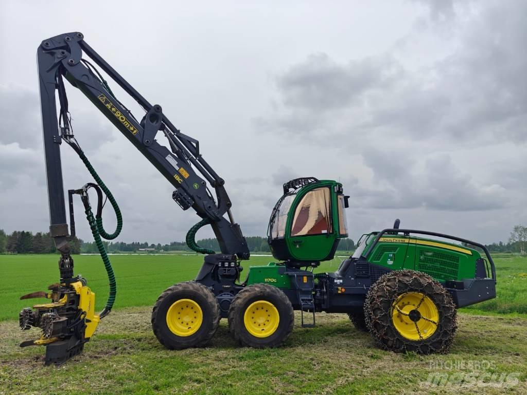 John Deere 1170 G Харвестери