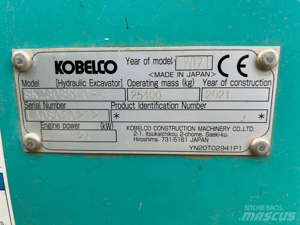 Kobelco SK 230 NLC-5 Гусеничні екскаватори