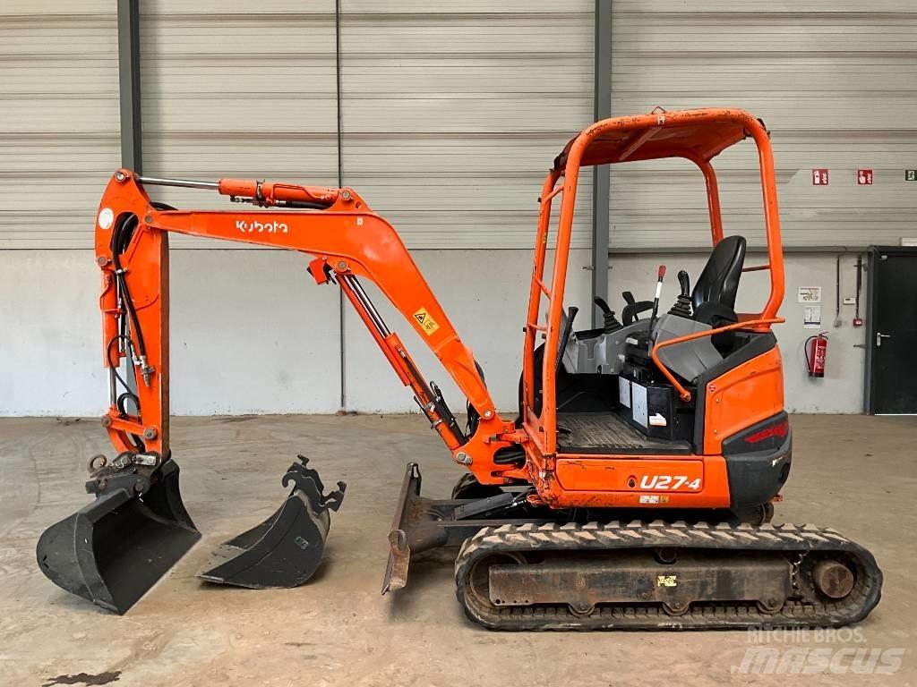 Kubota U 27-4 Міні-екскаватори < 7т