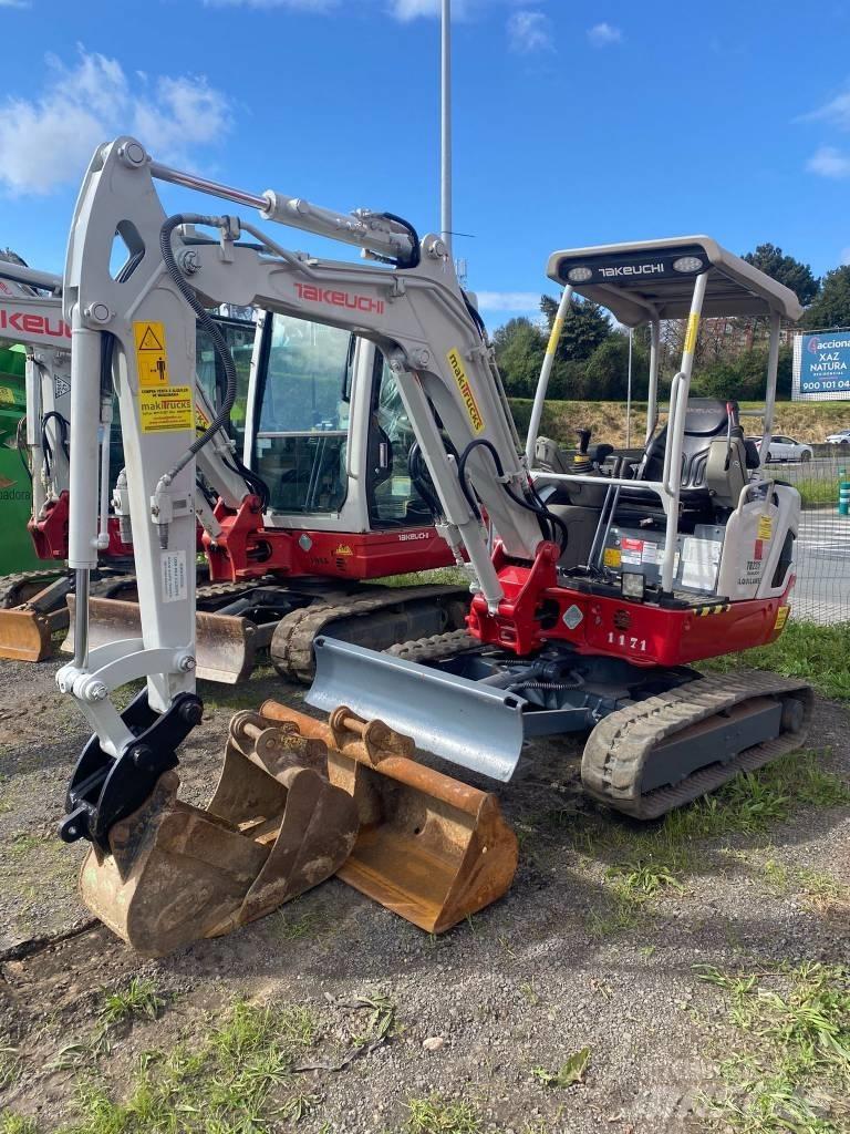 Takeuchi TB225 Міні-екскаватори < 7т