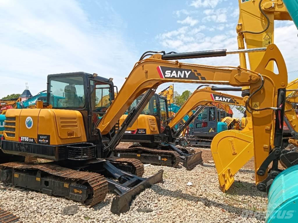 Sany SY 55C Міні-екскаватори < 7т