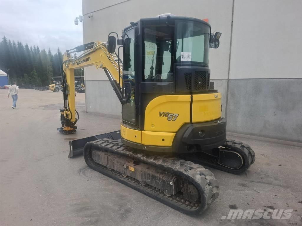 Yanmar vio 57-6A Міні-екскаватори < 7т