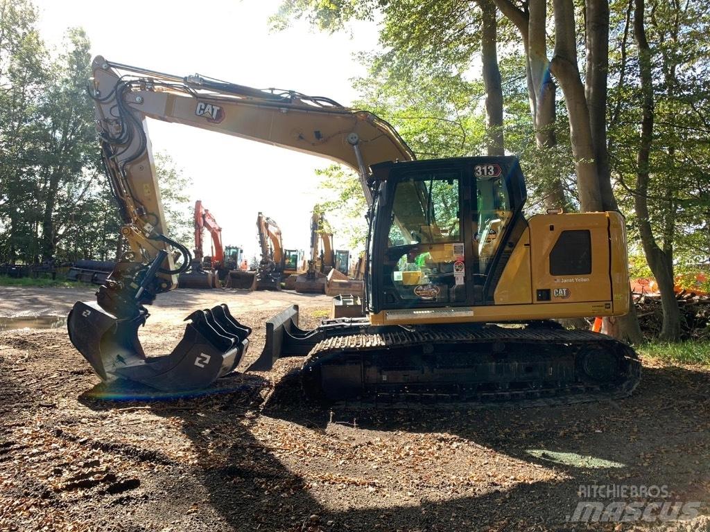 CAT 313 Гусеничні екскаватори