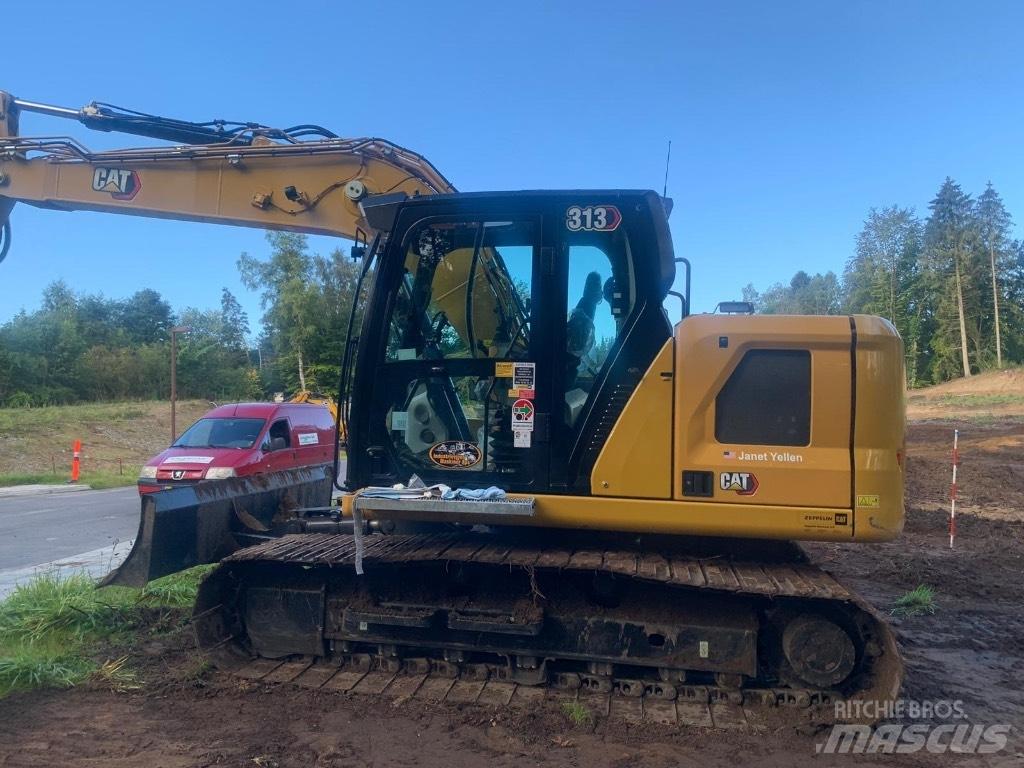 CAT 313 Гусеничні екскаватори