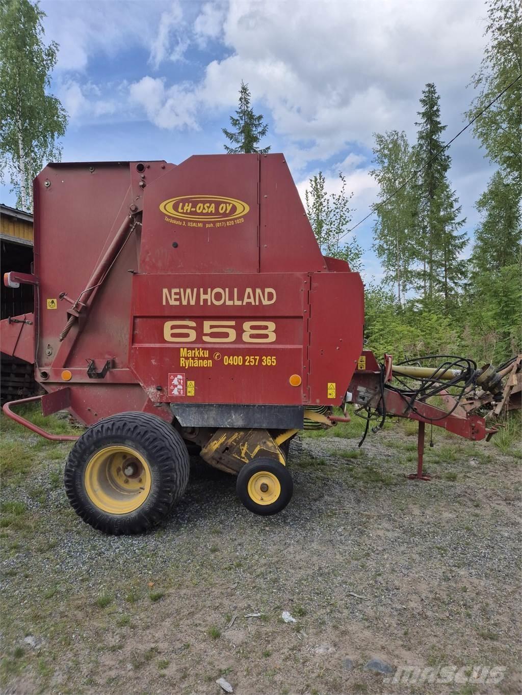 New Holland 658 Рулонні прес-підбирачі