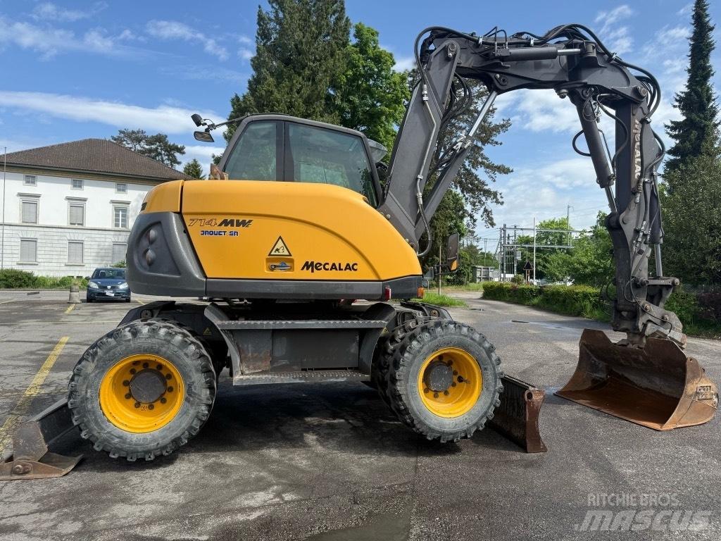 Mecalac 714 MW Колісні екскаватори