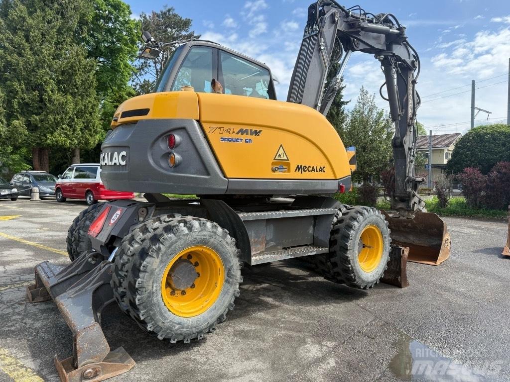 Mecalac 714 MW Колісні екскаватори